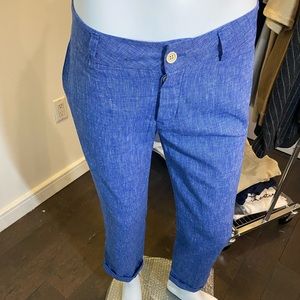 Boyfriend linen pants